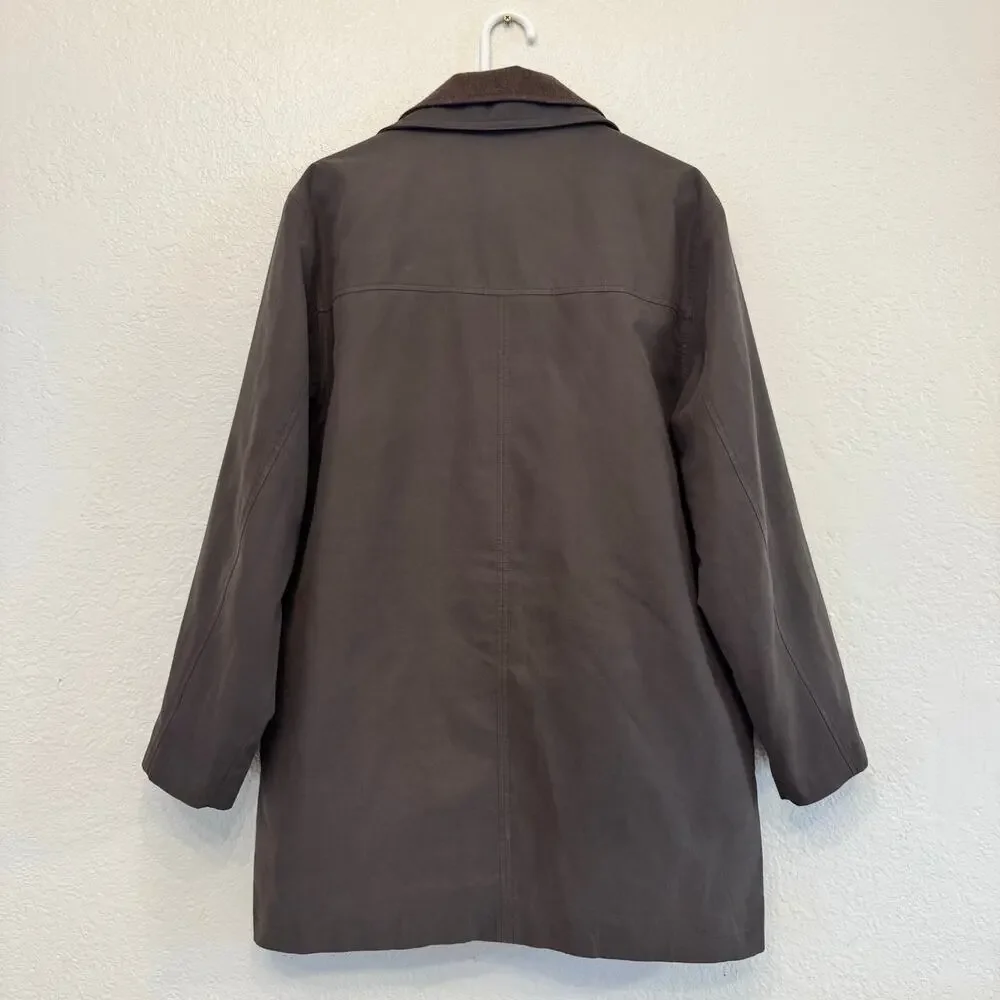Lauren Ralph Lauren Edgar Classic Fit Raincoat Removable Lining Utility Chore
